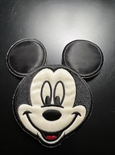 MICKEY MOUSE IRON ON PATCH 4 1/4 X 4 1/2