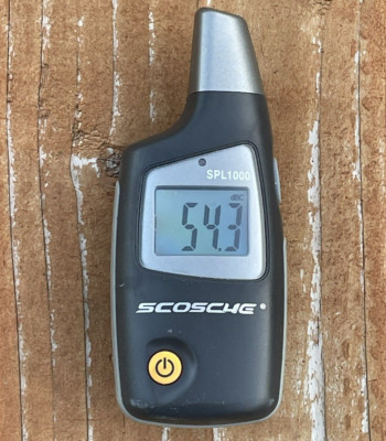 Scosche SPL 1000 DB Decible Meter 140 Max DB