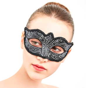 Nuevo Sexy Negro Senora Antifaz Disfraz Mascarada Veneciana Mascara Carnaval Ebay