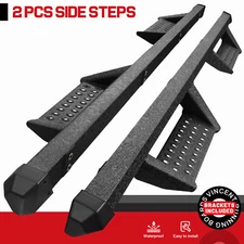 Side Step FOR 2025-2026 Toyota 4Runner Running Board Black BCKA Drop Nerf Bar