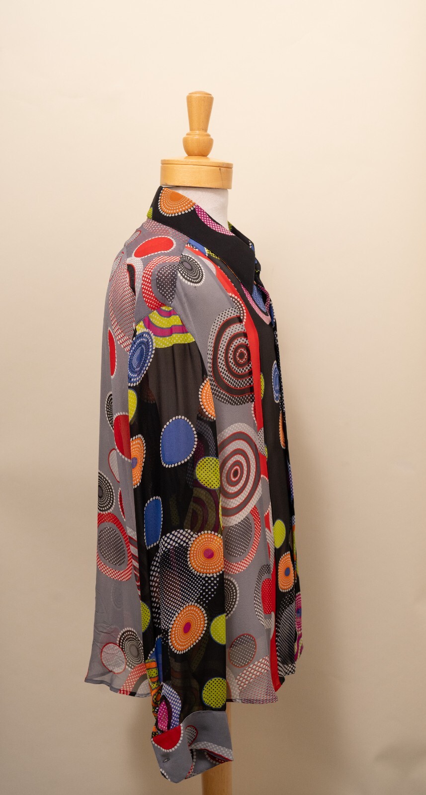 Gianni Versace Vintage 90's Silk Button Shirt RARE Priceless - Italian Size 58 image 4