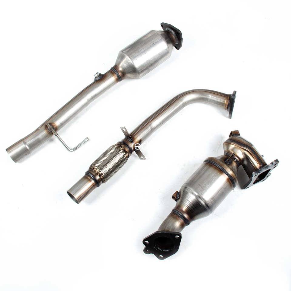 For 20132017 Honda Accord 2.4L 3x Front & Rear Catalytic Converter w