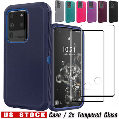 For Samsung Galaxy S20/S20+/Ultra/FE Rugged Hybrid Case