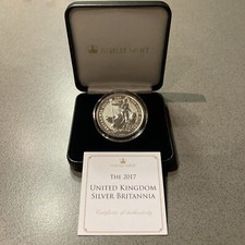 2017 UK Solid Fine Silver Britannia