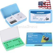 Dental Ortho Self-Ligating Brackets Braces Roth/MBT.022 /Buccal Tubes Bondable