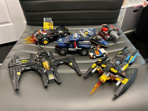 Random Lego Vehicle Lot Marvel DC Comics - Batman / Shield and more