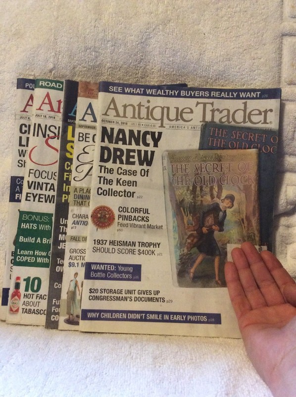 2018 Antique Trader Magazines (5 magazines)