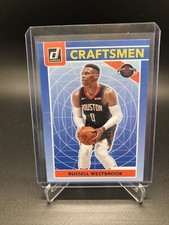 2020-21 Panini Donruss Russell Westbrook Craftsmen Insert Silver Parallel