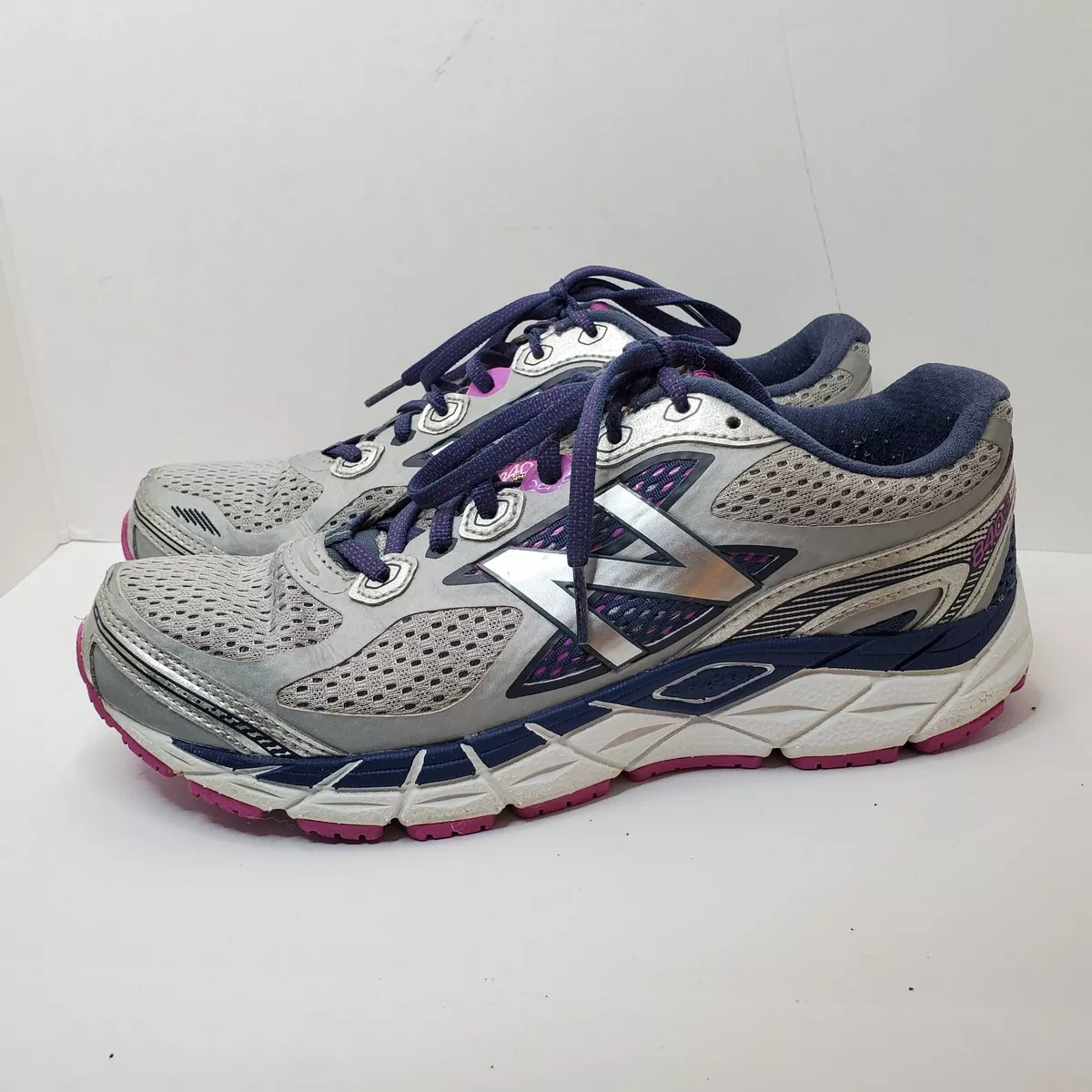 New Balance 840v3 Athletic Running Shoes W840WP3 Gray Womens Size