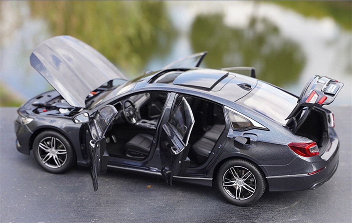 ミニカー 1/18 ホンダ アコード ACCORD 2022 グレー 1:18 2022 NEW Honda Accord Sport Hybrid Diecast Model Car