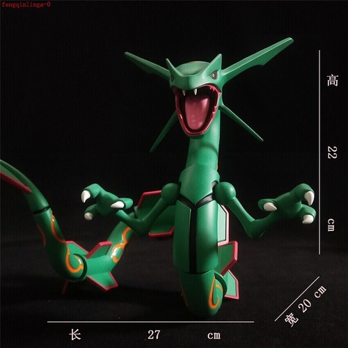 Cartoon Monster Drache Rayquaza Figur Resin Statue Modell Spielzeug Sammlung 22 cm - Bild 14 von 15