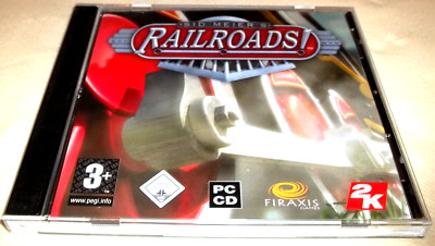 PC-Spiel / Game #Sid Meier´s Railroads  in Hülle top erhalten - Deutsch 2007