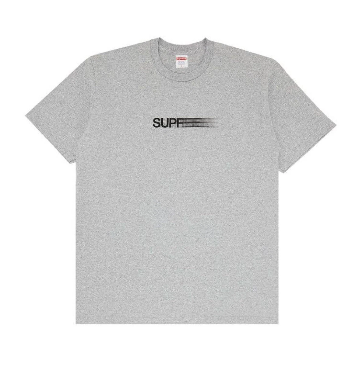 Tee shirt Supreme Motion Logo GRIS taille XXL neuf avec étiquettes SS23
