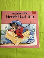 American Tail: Fievel's Boat Trip-McDonald's Happy Meal Paperback Book