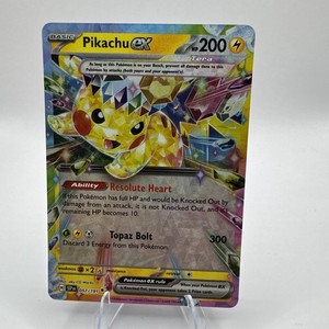 Pikachu ex HP200 Tera ピカチュウEX 英語版 Pikachu Ex 200 | eBay