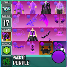 World Zero WZ - 17 PACK - PURPLE HEX - PACK 01  - PACKBONUS: SHADOW ESSENCE