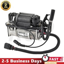 Air Suspension Pump Compressor For Audi Q7 Porsche Cayenne Volkswagen Touareg