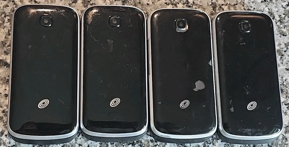 4 Alcatel A206G, Flip Phone, 3G/2G, TracFone, Prepaid, GSM, Each Sold Separate - Image 2 of 4