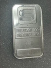 Rare Vintage Troy 1 Oz  Simmons /Refco Metals Fine Silver Bar  .999+  500 Minted