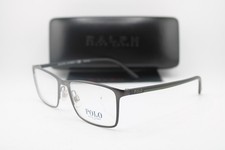 NEW POLO RALPH LAUREN PH 1165 9187 GUNMETAL GREEN AUTHENTIC EYEGLASSES 53-17