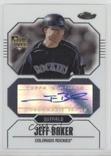 2007 Topps Finest Jeff Baker #159 Auto 19zg