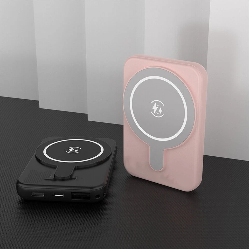 1000000mAh Magnetic Power Bank MagSafe Wireless Battery Pack For iPhone 15 14 13 - Image 2 of 4