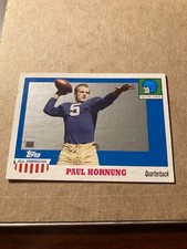 2005 Topps All American football #24 Paul Hornung QB-Notre Dame reprint retired