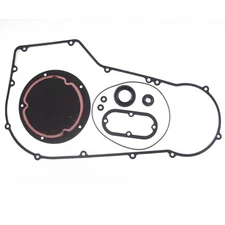 New Clutch Primary Cover Gasket Kit Compatible with Dyna & Softail 1994-2005 ...