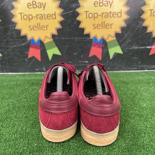 BNWOB RARE ADIDAS ORIGINALS TOPANGA DEAD STOCK RED SUEDE MENS TRAINERS UK 7 - Picture 5 of 12