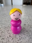 Fisher Price Vintage Little People Pink Magenta Body Mom Rare HTF