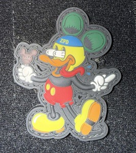 Mickey Mouse Operator Tactical Morale Patch Sneakreaper Ed’s Manifesto