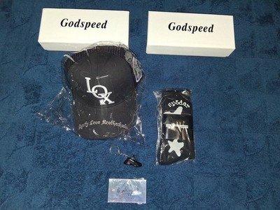 Godspeed Trucker Hat X The LOX OFFERS ACCEPT Unisex Black X THE LOX LEGACY STYLE