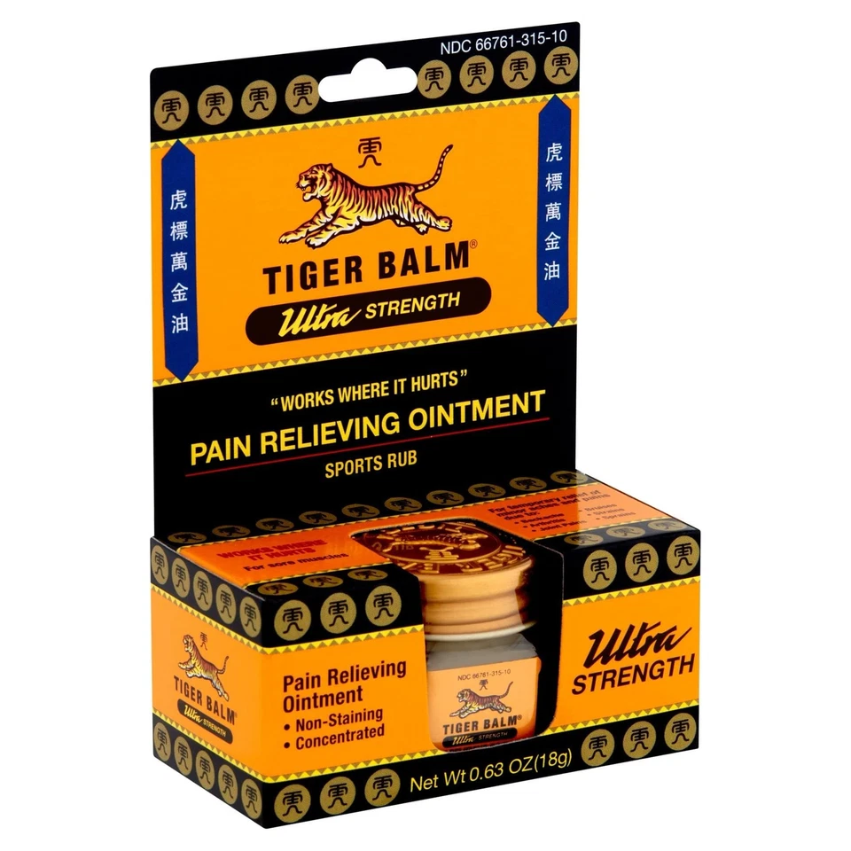 Tiger Balm Ultra Strength 0.63 oz (Pack of 6) - Image 2 of 4