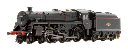 Locomotora de vapor Graham Farish calibre 'N' BR negra clase estándar 5MT 73168 | Condition: Used