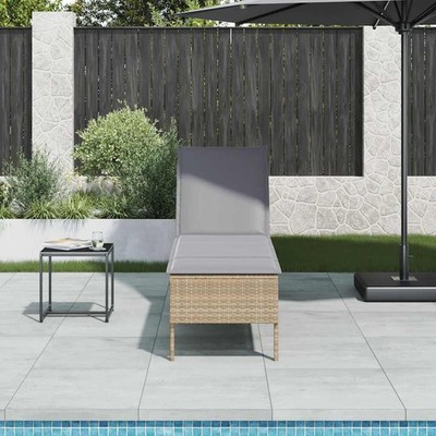 Sonnenliege Gartenliege Sonnenbett Chaiselongue Lounge Bett Gartenbett vidaXL