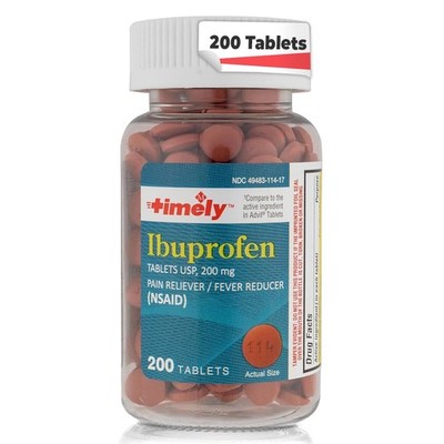 Ibuprofen 200mg Tablets - Fast Pain Relief for Headaches, Menstrual, Tooth,
