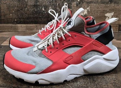 Nike Air Huarache Run Ultra 819685-800 Max Orange Wolf Grey DS Mens Size 11.5