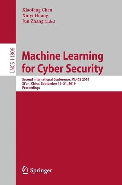 Xiaofeng Chen (U. A.) | Machine Learning For Cyber Security | Taschenbuch (2019)-image