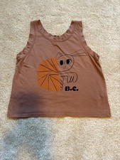 Bobo Choses Vest Top Brown Graphic Print 6 7 Years 122cm