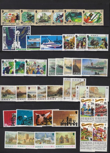 Jersey MNH Collection of 377 Stamps Most in Complete Sets ZAYIX 0525L0003 - Picture 6 of 8