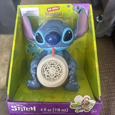 Disney Stitch No-Spill Musical Bubble Machine New Coconut Cup Walmart Exclusive