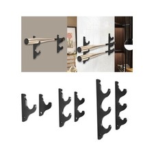Horizontal baseball bat support, baseball bat display, durable compact