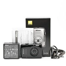 Good item Nikon COOLPIX S01 Black | Ultra-compact body Japan