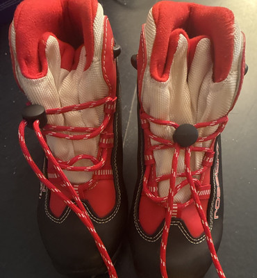 Rossignol X1J Junior Youth Cross-Country Ski Boots Size 33 Used Read Condition
