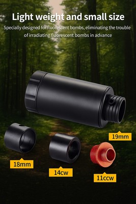 Airsoft Tracer Spitfire Mündungsfeuer & Leuchtspur  USB aufladbar Inkl. Adapter