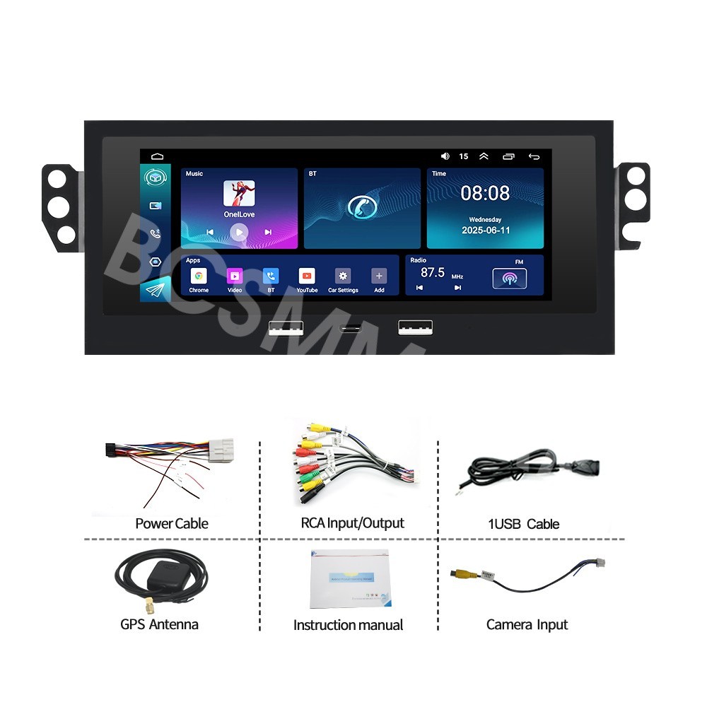 Fit for Chevy Camaro 1997-2002 For Apple Carplay Radio Car Stereo GPS Android 15