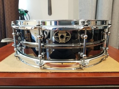Ludwig Black Magic Brass Snare Drum - 15x5