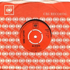 Gene Latter Always CBS 202655 Soul Northern Motown