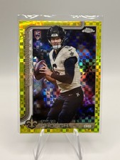 Tyler Shough [Aqua Refractor] #398 Prices | 2025 Topps Chrome