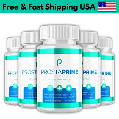 (5 Pack) ProstaPrime Prostate Supplement for Men - Prosta Prime Bladder Pills US